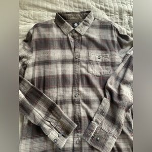 Elements Black and Grey Flannel Size Large